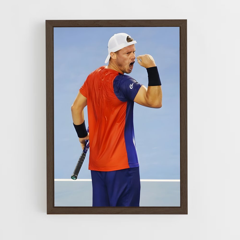 Poster Lleyton en Émotion – affiche Tennis (vue 5)